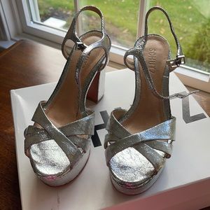 Schutz keefa prata heel